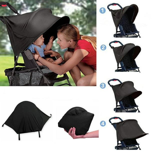 Baby Kids Pushchair Stroller Pram Buggy Sun Shade Canopy Cover Visor Sun Hood